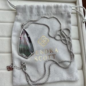 Kendra Scott Black Pearl Carole Pendant